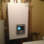 Triangle tube boiler install